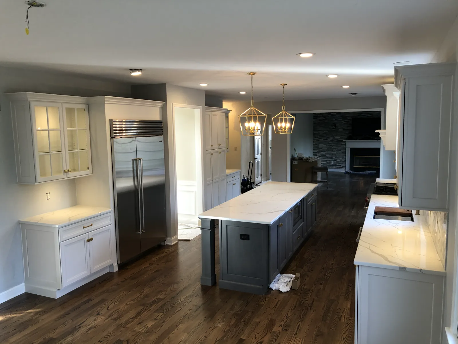 Walls down, light in — the finished result by Mac Kitchens