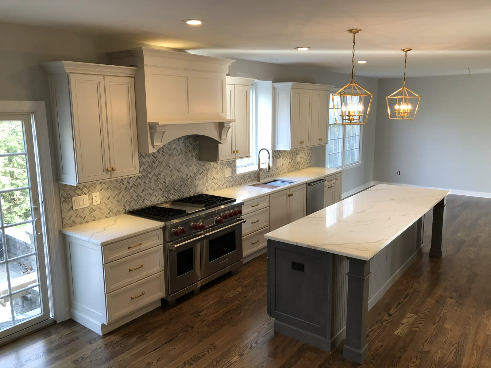 Walls down, light in — the finished result by Mac Kitchens